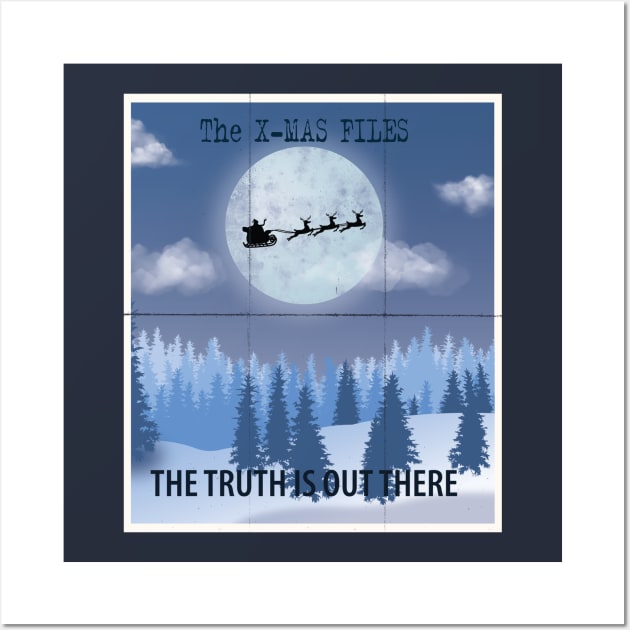 The X-Mas Files Wall Art by ShawneeRuthstrom